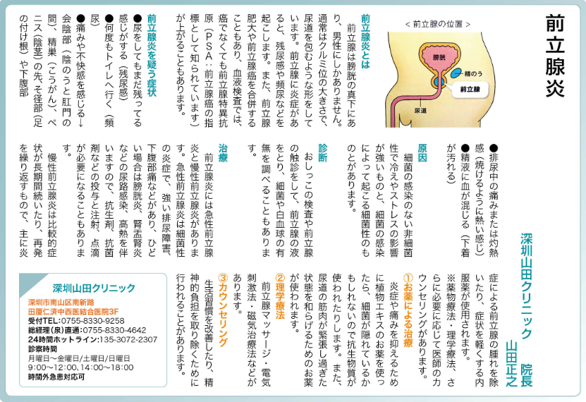 前立腺炎